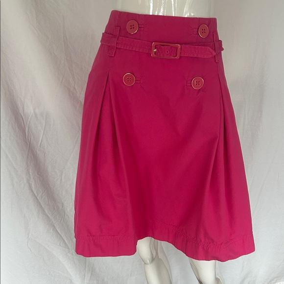 Lilly Pulitzer Riley Fuchsia A-Line Skirt Size 14 - Picture 1 of 8